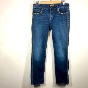 Driftwood Audrey embroidered jeans size 30